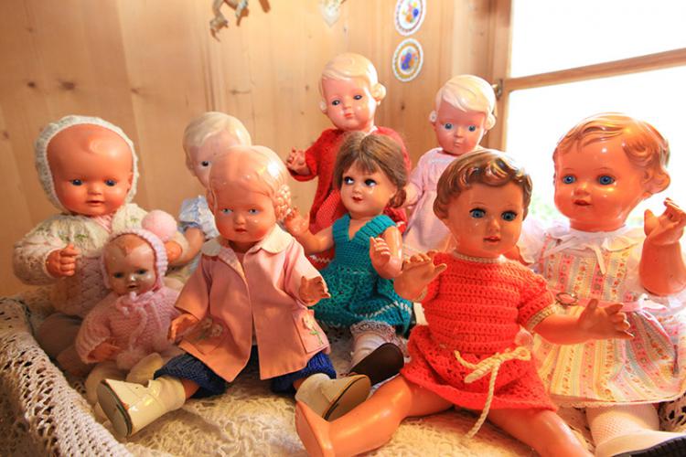 Antica collezione di bambole Schildkröt