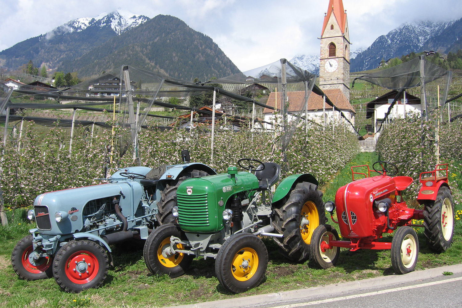 Traktoren-Museum in Kuens, Passeiertal