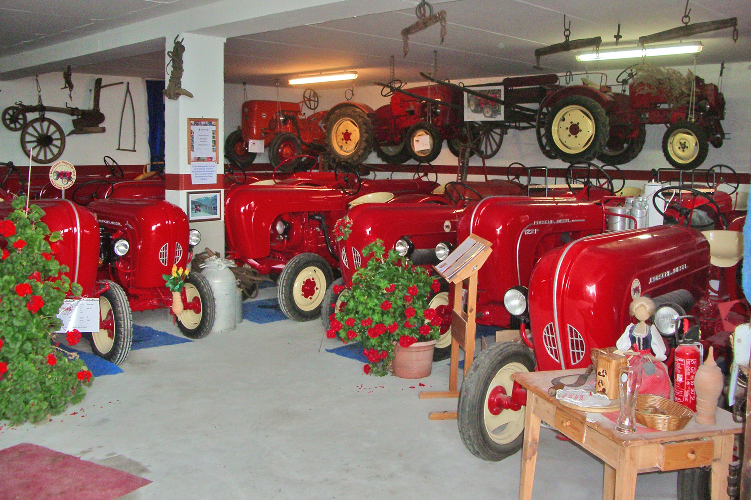 Privates Porsche-Traktorenmuseum